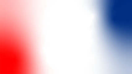 abstract red white blue tricolor flag gradient background	
