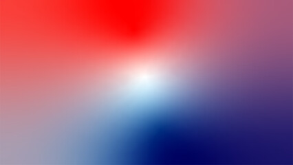Fototapeta premium abstract red white blue tricolor flag gradient background 
