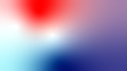abstract red white blue tricolor flag gradient background	
