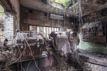 Abandoned industry..
