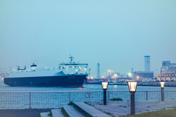 Obraz premium Shibaura Minami Futo Park