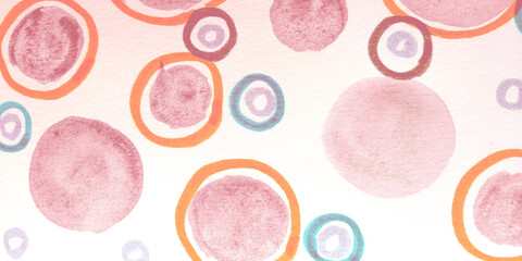 Dot Pattern. Vintage 80s Texture. Colored Stripes