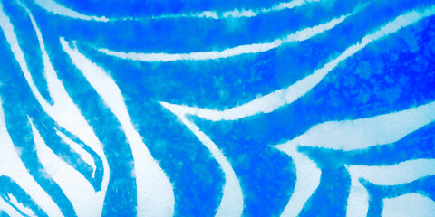 Blue Safari Skin. Pink Animal Print Text. Tie Dye