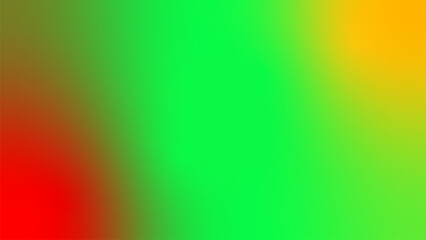 abstract green yellow red flag tricolor gradient background