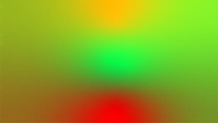 abstract green yellow red flag tricolor gradient background