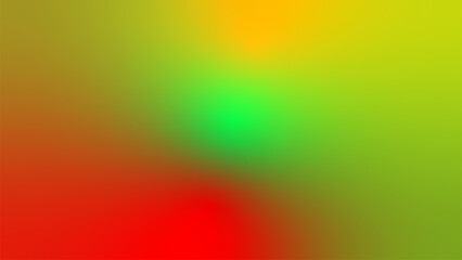 abstract green yellow red flag tricolor gradient background