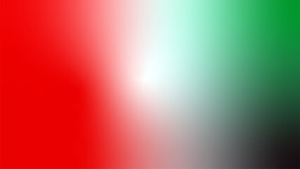 red white green black flag color gradient background