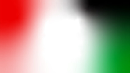 red white green black flag color gradient background