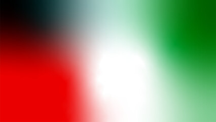 red white green black flag color gradient background