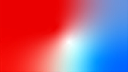 Abstract red white cyan blue flag color gradient background
