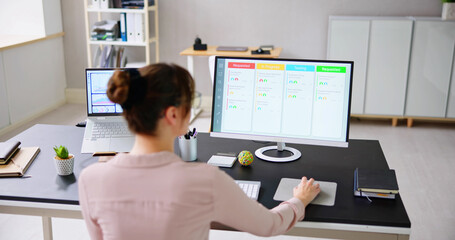 Project Manager Using Agile Software