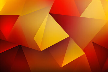 Yellow orange red abstract background, abstract geometric background