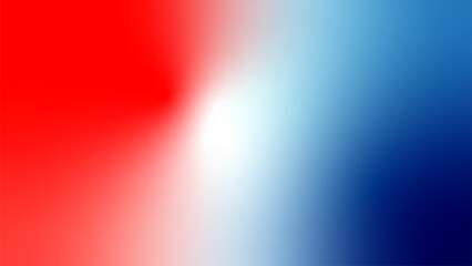 abstract red white blue tricolor flag gradient background