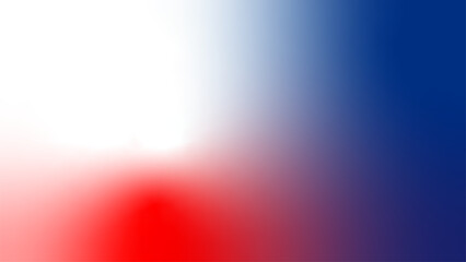abstract red white blue tricolor flag gradient background