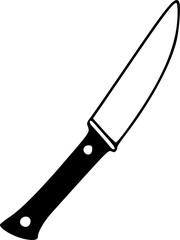 knife icon vector symbol design illustration