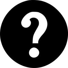 question icon vector symbol design illustration