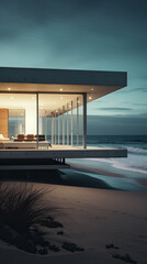 Fototapeta premium Modern Beach house