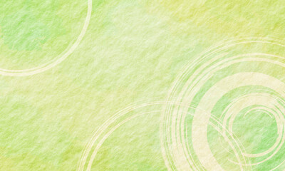 水彩風　夏　波紋　和紙　背景・高級感・筆・円・丸・和柄・豪華