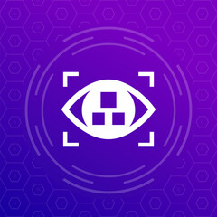 pattern recognition icon for web