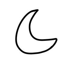 illustration of a moon