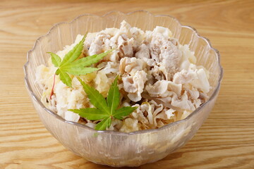 冷しゃぶ　豚肉