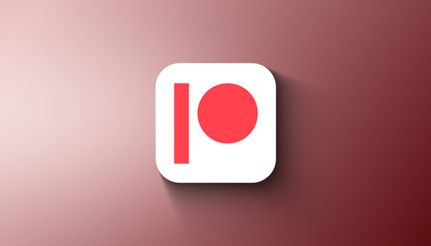 Agadir, Morocco - April, 2023: In this photo illustration Patreon application is displayed on gradient background