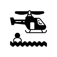 Search and Rescue icon in vector. Illustration