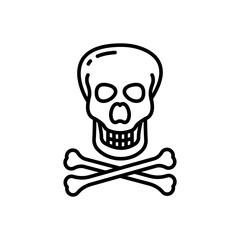 Hazardous Materials icon in vector. Illustration