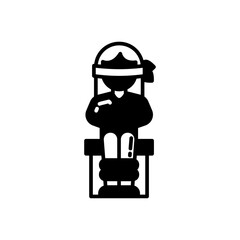 Hostage Situation icon in vector. Illustration
