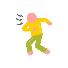 Cardiac Arrest icon in vector. Illustration