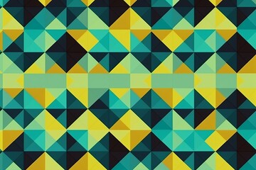 simple seamless geometric pattern, abstract colorful geometric pattern, seamless geometric pattern with triangles, geometric background, abstract geometric background, Generative AI