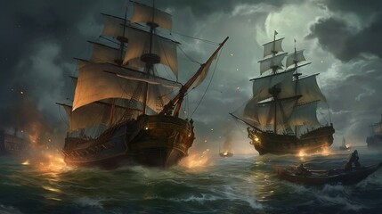 War in the seas