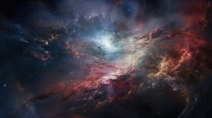 Fototapeta na wymiar [LANDSCAPE] Galactic Wonders: Exploring the Mysteries of the Universe