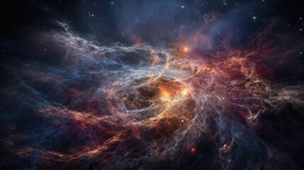 Fototapeta na wymiar [LANDSCAPE] Galactic Wonders: Exploring the Mysteries of the Universe