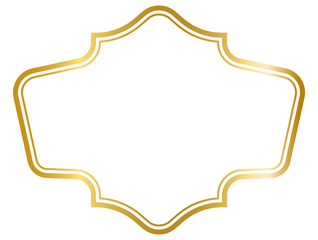 decorative frames banner label collection png transparent background transform Your designs with gold frame