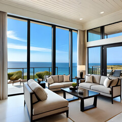 Fototapeta premium living room interior