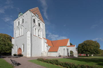 Fototapeta na wymiar Churh of the Holy Cross in Ronneby, Blekinge County, Sweden