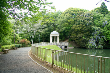 七ツ洞公園のガゼボ