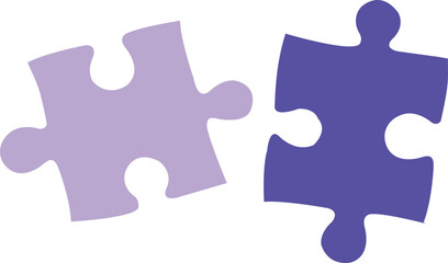 Puzzle pieces design. Cooperation concept. Business strategy 