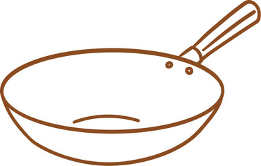 kitchenware_wok pan_chinese pan _file png