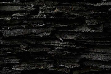 dark grey black slate stone texture background. close up dark grey black slate stone texture background. black slate stone texture 