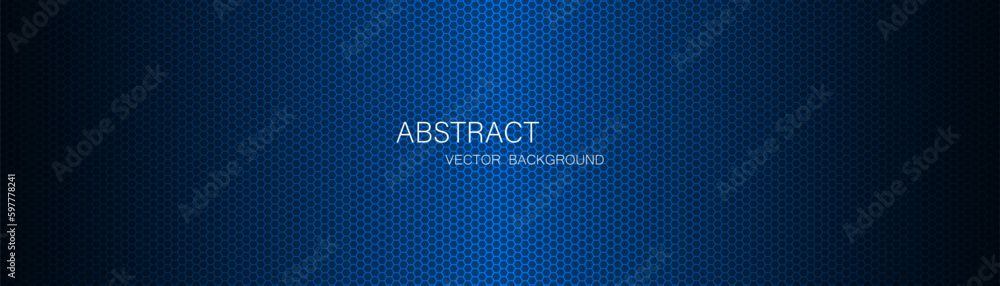 Aufkleber abstract blue steel mesh background with free space for design. modern technology innovation concept