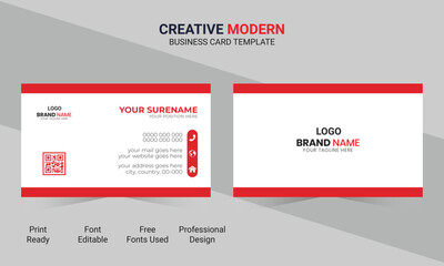 simple and clean business card 