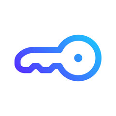 key gradient icon