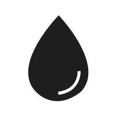 water drop icon vector illustration