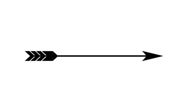 Arrow logo template icon vector image	