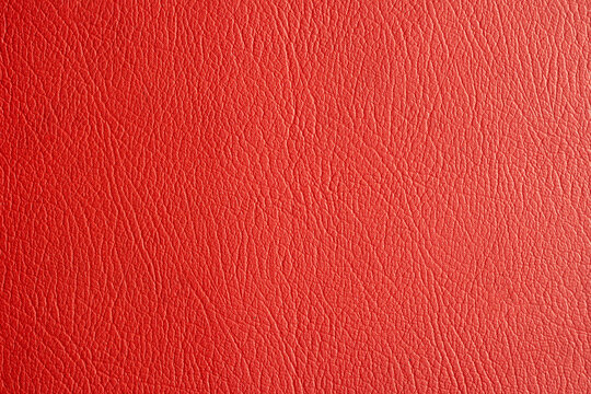 Abstract background.Red leather texture and background.