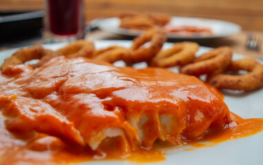 Bacalao con tomate