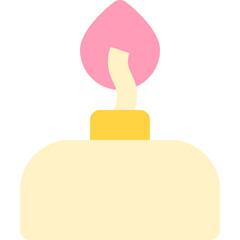 Obraz premium laboratory lamp flat icon