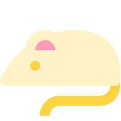 rat flat icon